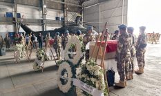 UNIFIL Gelar Upacara Memorial untuk Tiga Prajurit TNI yang Gugur di Lebanon Selatan