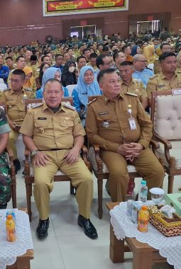 Dandim 0410/KBL Hadiri Kunjungan Wamendagri dan Wamenkes, Perkuat Penanggulangan TB di Bandar Lampung