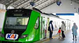 PT Kereta Api Indonesia (KAI) Divisi Regional II Sumatera Barat menyiapkan total 23.376 tempat duduk untuk layanan kereta api lokal selama periode 1 hingga 3 Mei 2026. (Dok. PT Kereta Api Indonesia (Persero) Divisi Regional II Sumatera Barat)