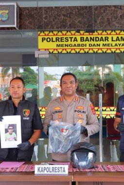Polisi Ringkus Pelaku Curanmor Bersenjata Api di Bandar Lampung, Satu DPO Masih Diburu