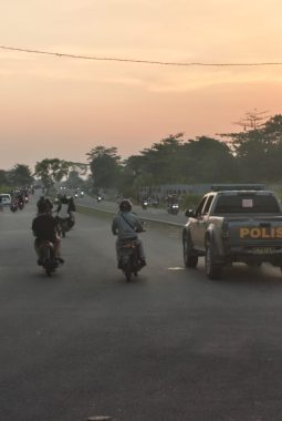 Polisi Bubarkan Balap Liar di Tanjung Bintang, Ciptakan Situasi Kamtibmas yang Kondusif