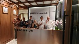 Foto Bersama  BRI Branch Office Veteran dan  PT Praba Cipta Mandiri. (Doc. Tim VRITIMES)