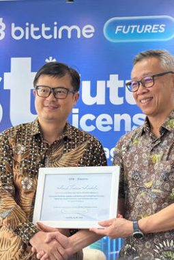 Bittime Raih Izin Perdagangan Futures Pertama di Era Pengawasan Kripto OJK