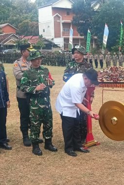 TMMD ke-129 Resmi Dibuka di Bandar Lampung, Bangun Jalan, RTLH hingga Sumur Bor untuk Tingkatkan Kesejahteraan Warga