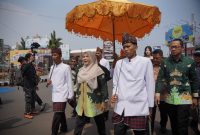 Pemerintah Kota Bandar Lampung menggelar Festival Kendaraan Hias dan Pawai Budaya dalam rangka memeriahkan Hari Ulang Tahun (HUT) ke-344 Kota Bandar Lampung,