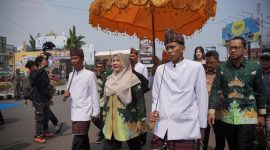  Pemerintah Kota Bandar Lampung menggelar Festival Kendaraan Hias dan Pawai Budaya dalam rangka memeriahkan Hari Ulang Tahun (HUT) ke-344 Kota Bandar Lampung,

