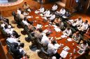 Presiden Prabowo Subianto memimpin rapat terbatas yang antara lain membahas harga BBM bagi sektor perikanan di Kediaman Hambalang, Kabupaten Bogor, pada Senin, 13 Juli 2026. Foto: BPMI Setpres/Muchlis Jr