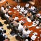 Presiden Prabowo Subianto memimpin rapat terbatas yang antara lain membahas harga BBM bagi sektor perikanan di Kediaman Hambalang, Kabupaten Bogor, pada Senin, 13 Juli 2026. Foto: BPMI Setpres/Muchlis Jr