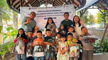 PT Jasamarga Tollroad Maintenance Salurkan Bantuan Peralatan Sekolah Sambut HUT ke-38
