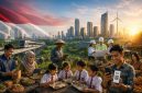 Ilustrasi Indonesia Emas 2045