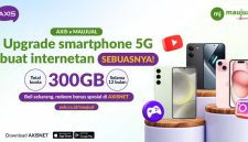 Maujual Gandeng AXIS Hadirkan Promo Smartphone 5G Bekas dengan Bonus Kuota