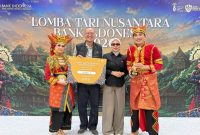 Melky Soekirman dan Mutiara Aulia Syahida dari BRI Region 6 Raih Juara 3 Lomba Tari Nusantara 2026 Bank Indonesia