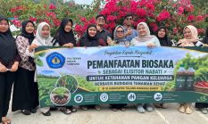 Polinela Kenalkan Biosaka untuk Perkuat Ketahanan Pangan Keluarga di Tulang Bawang Barat