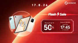Rayakan HUT RI ke-81 bersama HONOR, nikmati flash sale diskon hingga 50%