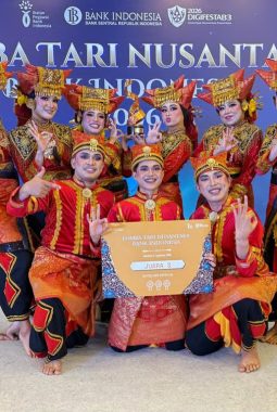 Tim Tari BRI Raih Juara 3 Lomba Tari Nusantara 2026 BI