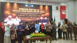 Hari Ulang Tahun (HUT) ke-14 Ikatan Wartawan Online (IWO) yang dirangkai dengan Rapat Kerja Wilayah (Rakerwil) III Pengurus Wilayah IWO Provinsi Bengkulu